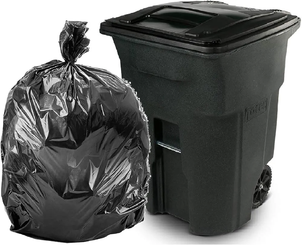 1.3 mil Trash Bags Black - 58-60 Gallon