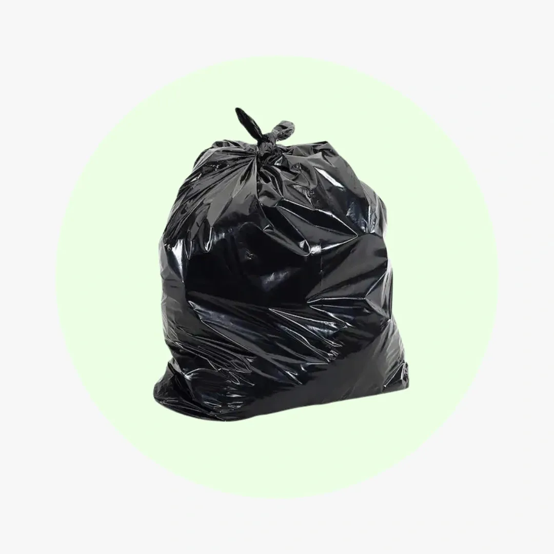 1.3 mil Trash Bags Black - 58-60 Gallon