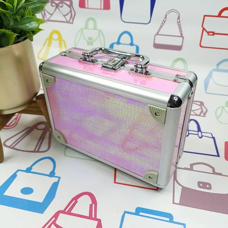 Aluminum Makeup Box with Lights