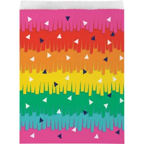 Bulk Fiesta Fun Paper Treat Bags (120 per Case)