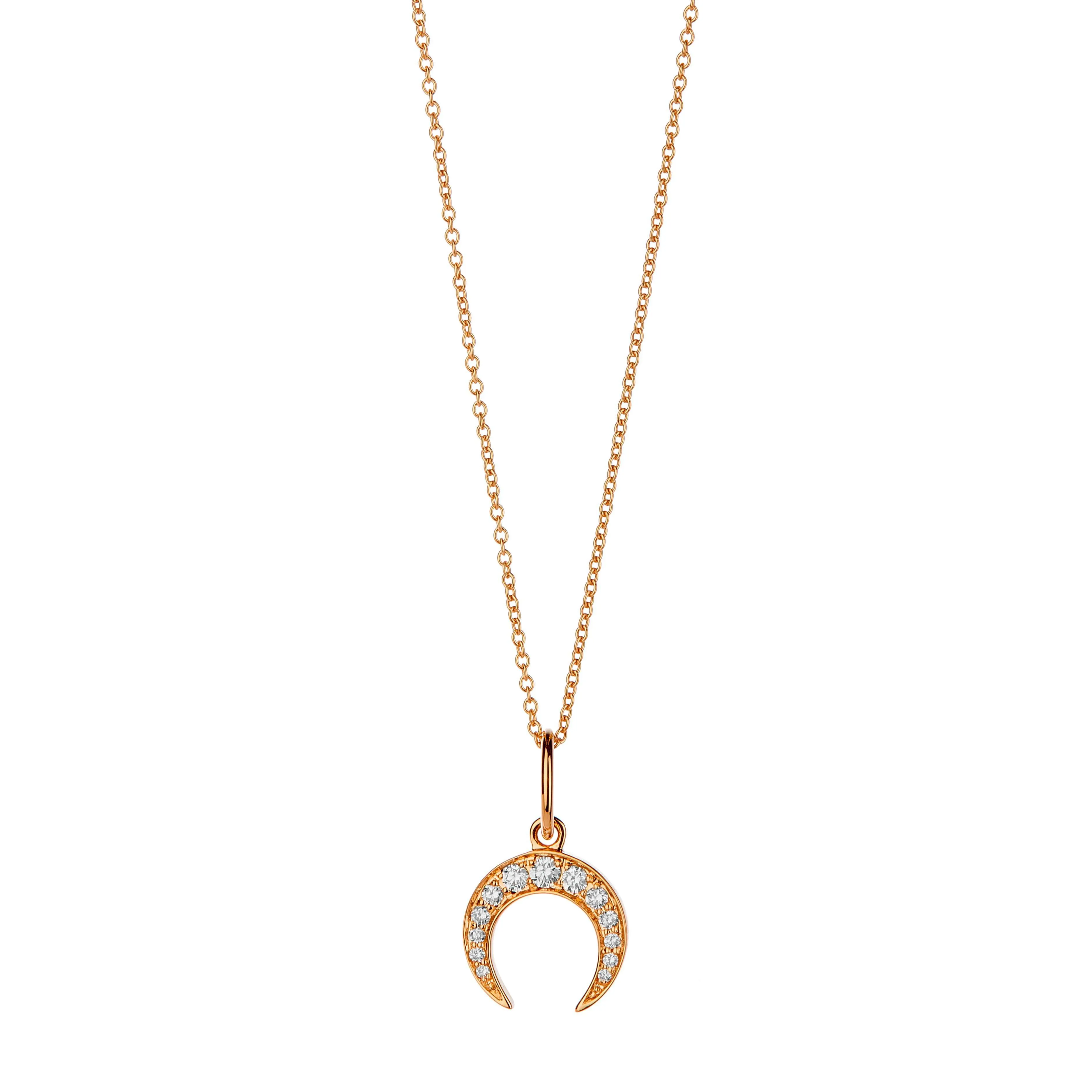 Cosmic Crescent Necklace
