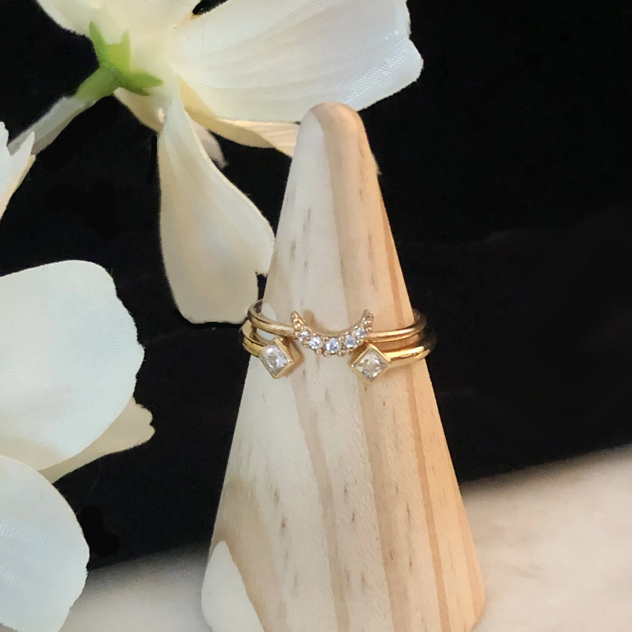 Crescent Moon Ring