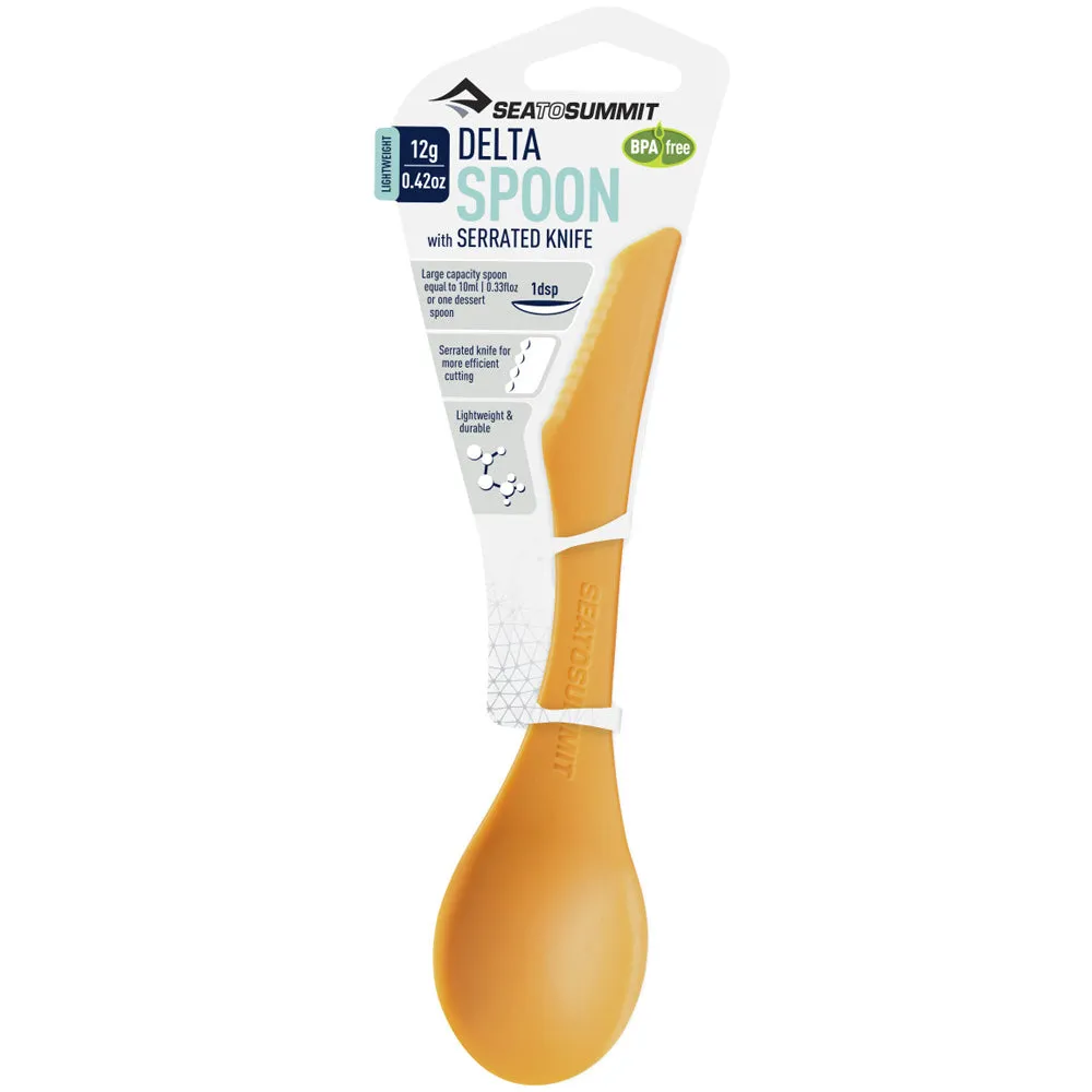 Delta Spoon with Serrated Knife