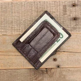Eel Brown Clip Wallet