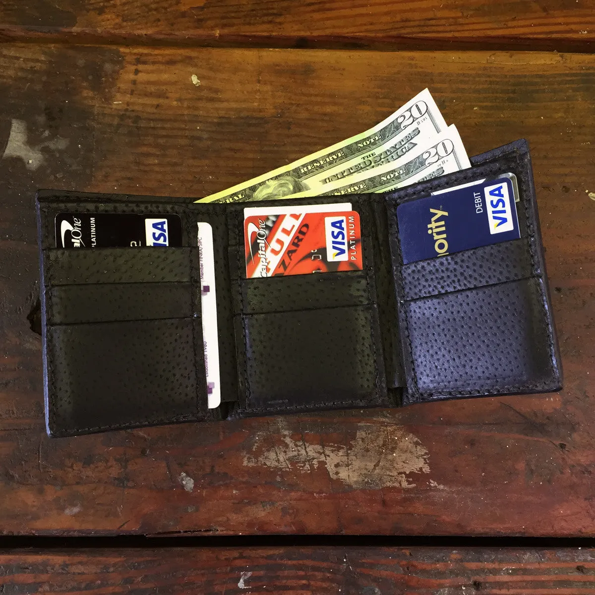 Eel Brown Trifold