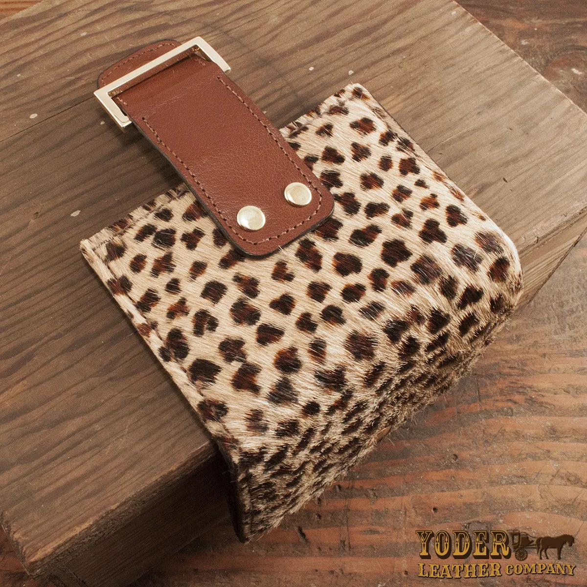 Furry Leopard Women's Wallet