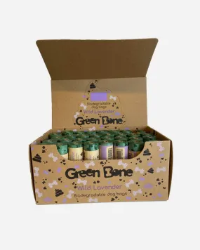 Green Bone Wild Lavender - 64 rolls (960 bags)