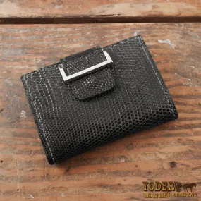 Lizard Black Women's Wallet