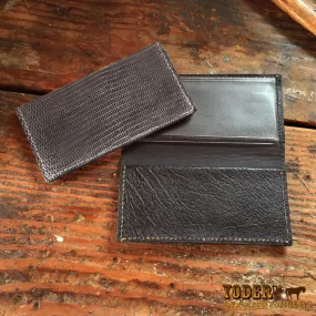 Lizard Gray Checkbook