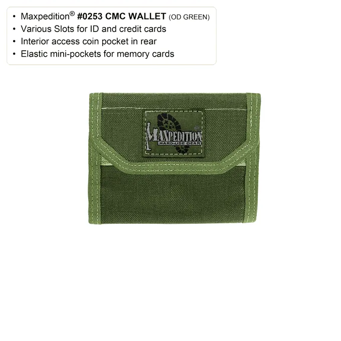 Maxpedition C.M.C. Wallet (Black)