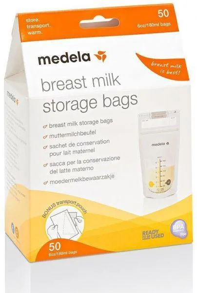 Medela Breastmilk Storage Bags 180ml Bags