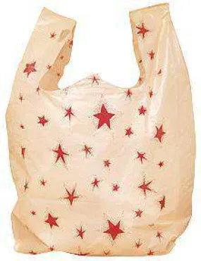 Red Star Plastic Bags - MED - 22" x 12" - 1000/pkg