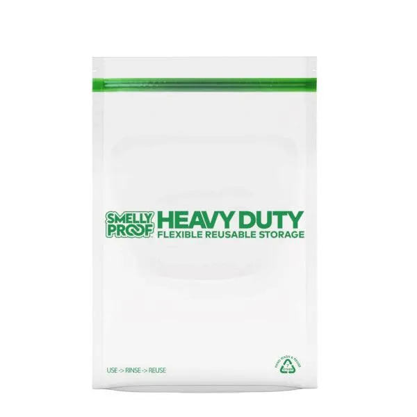 Reusable Clear Stand-Up Heavy Duty Bags
