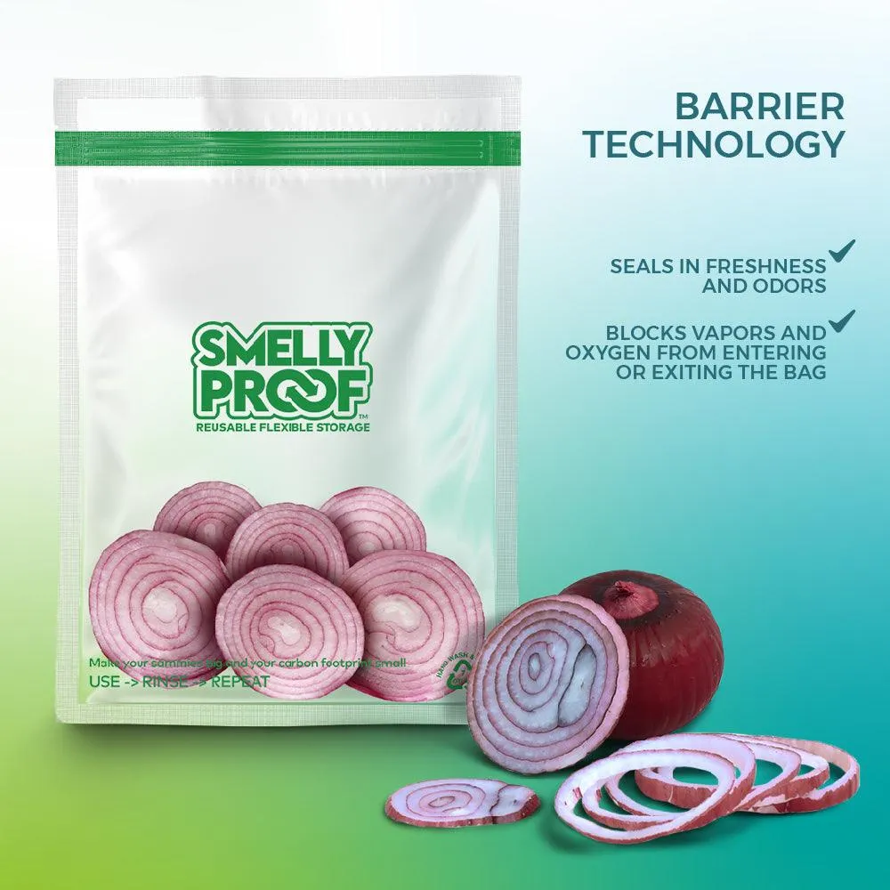 Reusable Clear Stand-Up Heavy Duty Bags