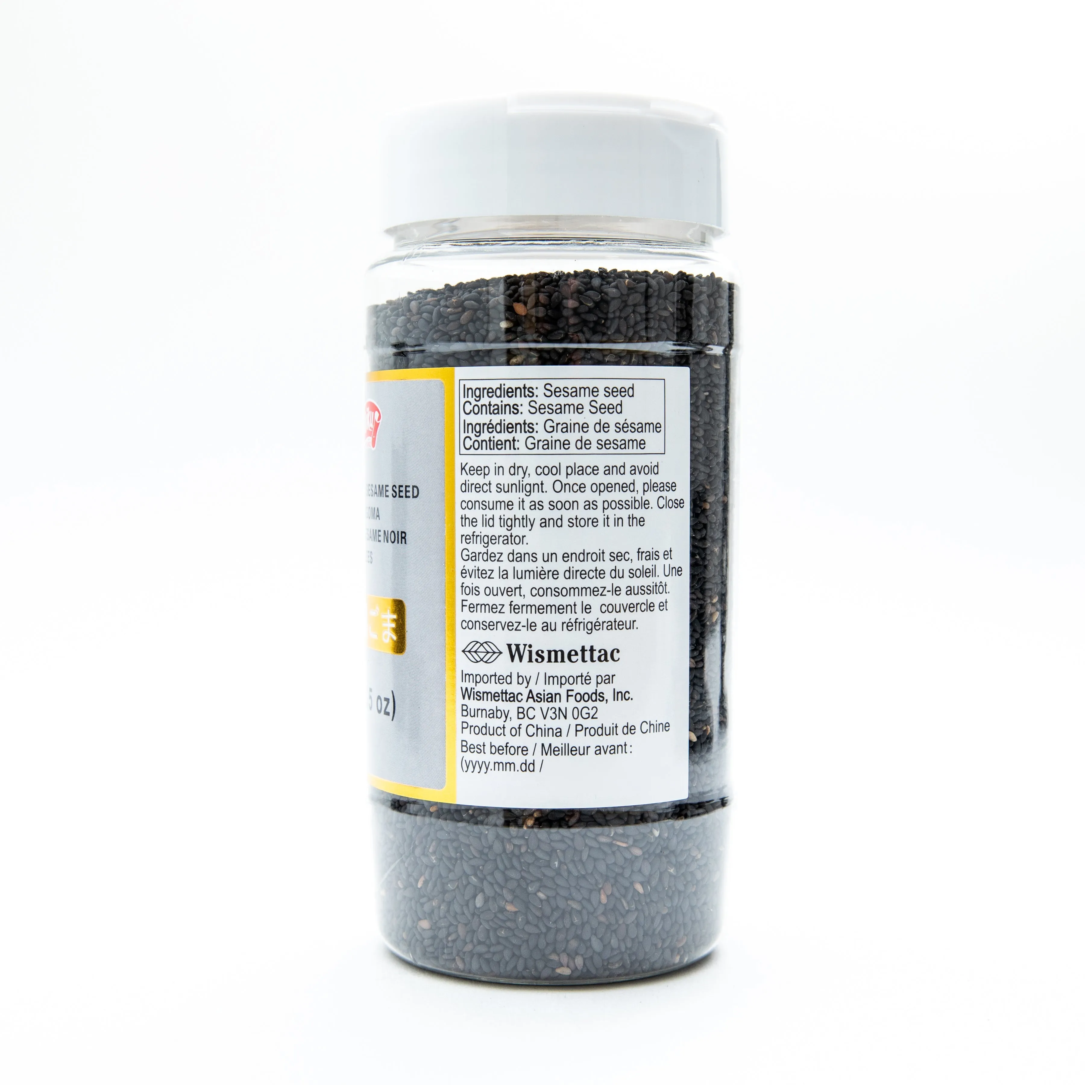Shirakiku Roasted Black Sesame Seed