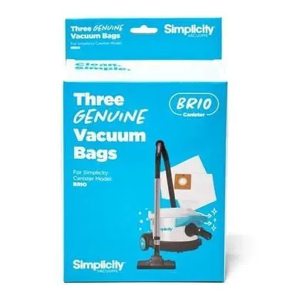 Simplicity BRIO Canister Vacuum Bags