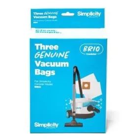 Simplicity BRIO Canister Vacuum Bags