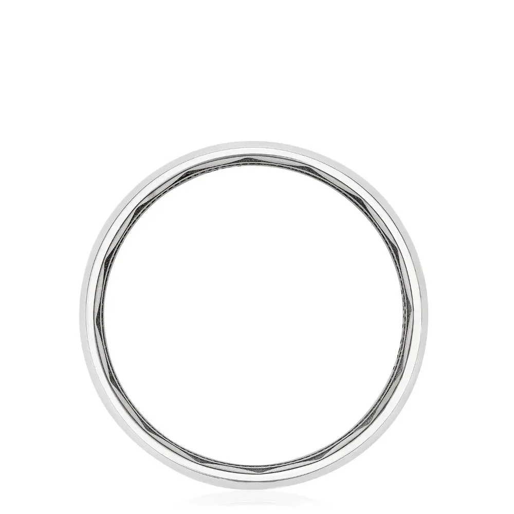 Tacori  18W Classic High Polish Rounded Mens Wedding Band