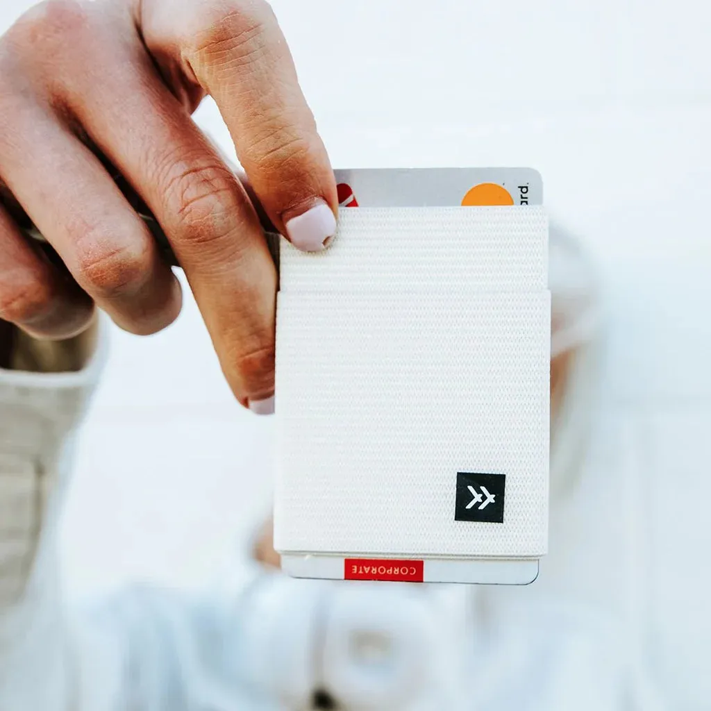 Thread Elastic Wallet - Off White