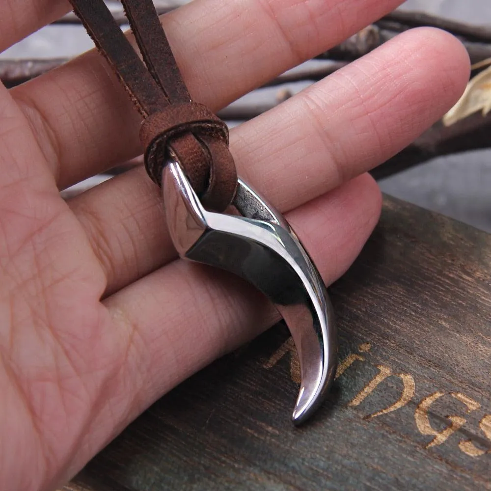 Viking Necklace Fenrir Fang