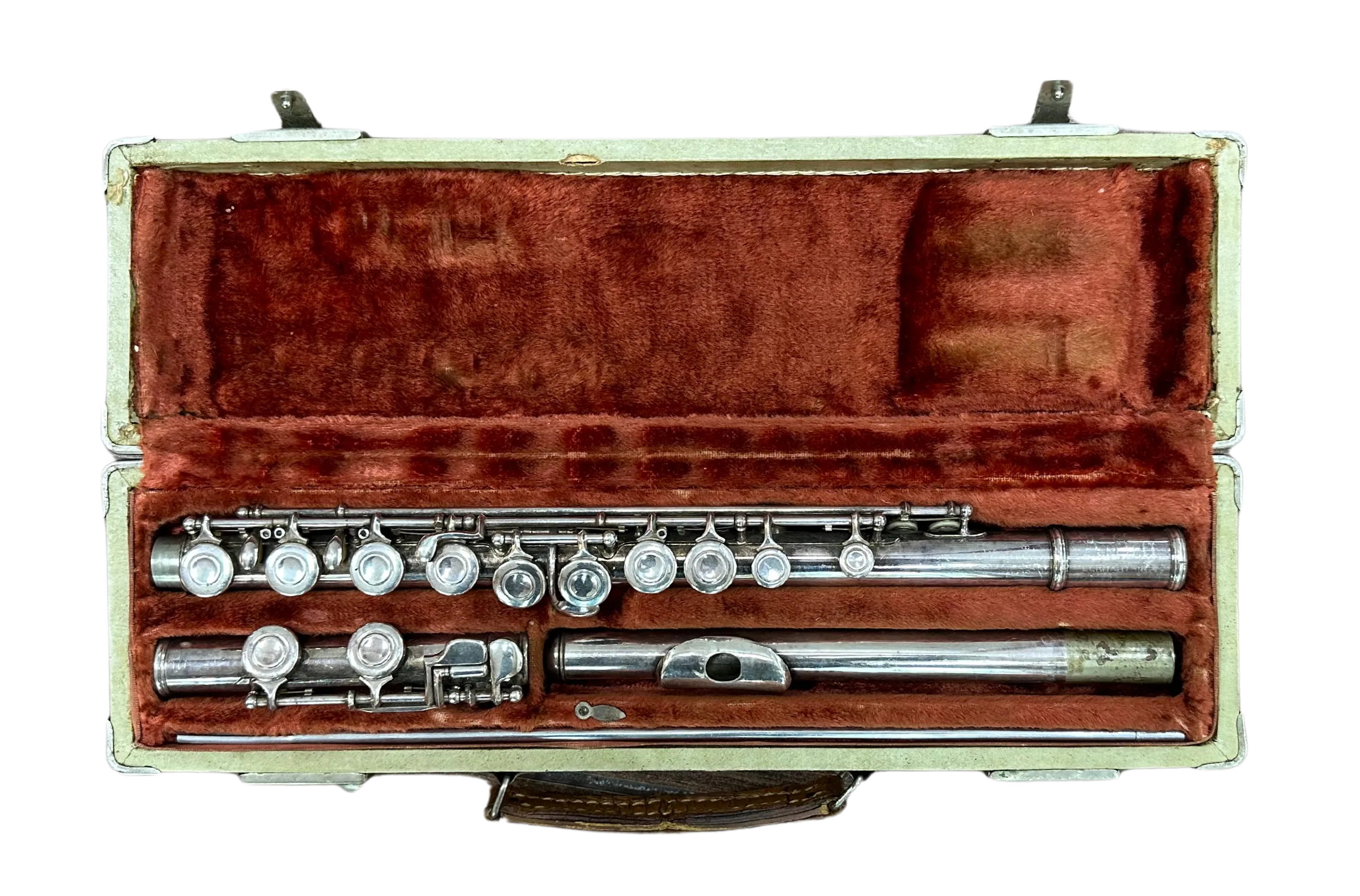 Vintage Artley Closed Hole Student Flute W/ Case