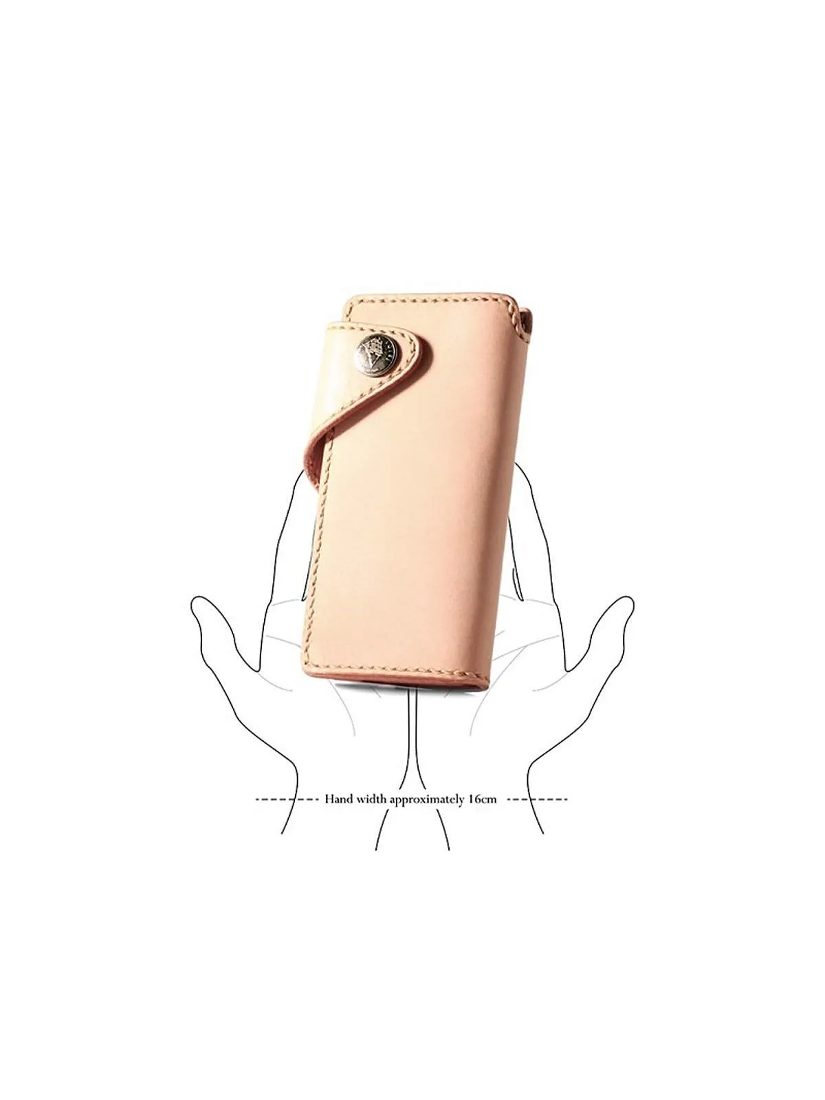 Voyej Galleon Americana Natural Long Wallet
