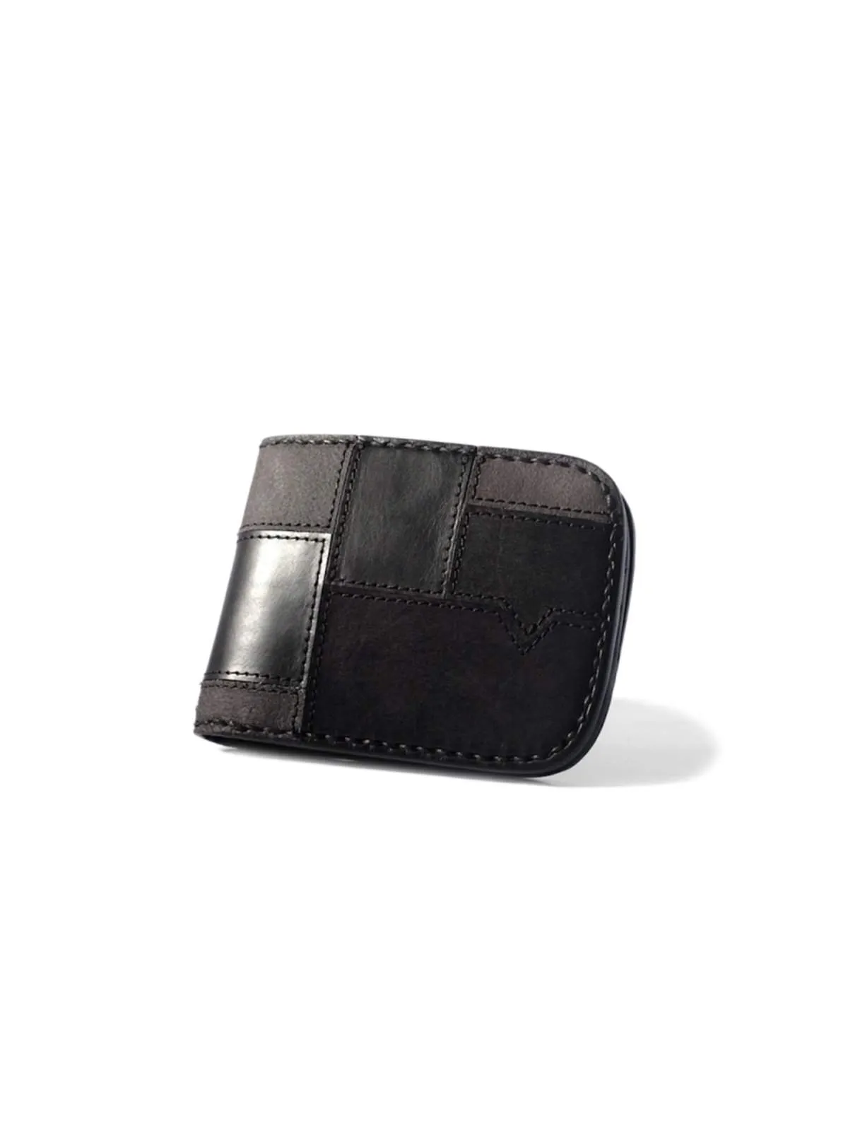 Voyej Vessel Vestigial Shades Of Black Short Wallet